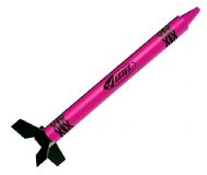 Estes Pulsar Pink Crayon Rocket RTF D-ES1100